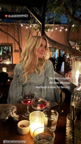 Anna Camp/Instagram Anna Camp's Instagram story from May 12, 2024