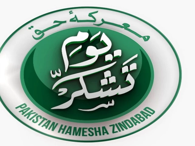 “Youm-e-Tashakur”标志遍布信德省