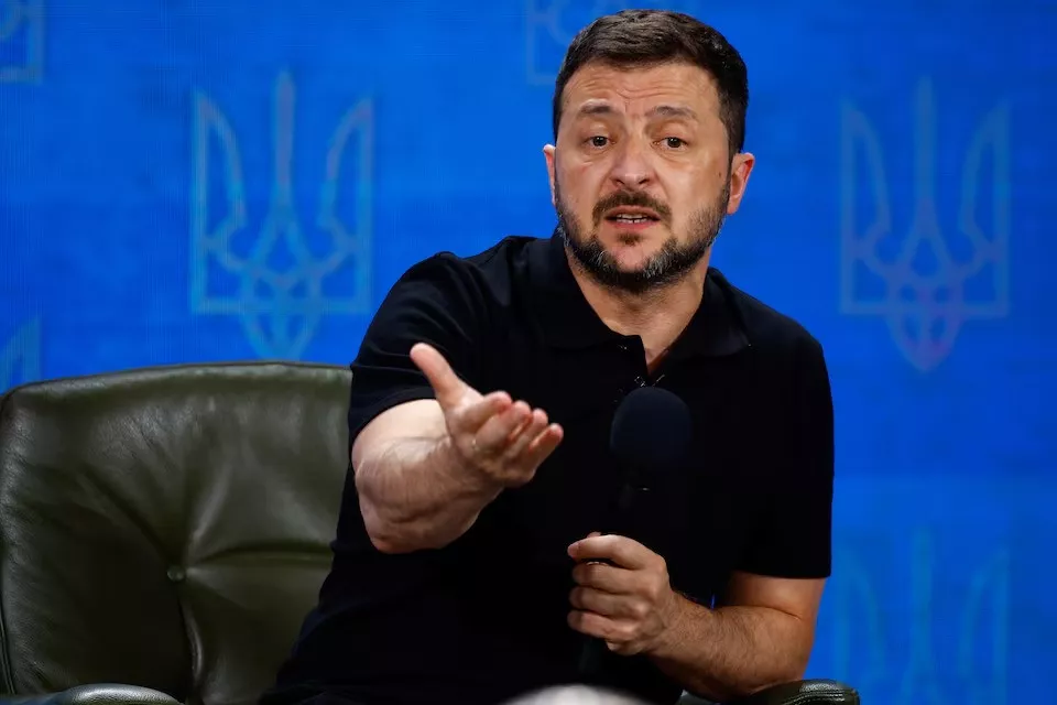 泽连斯基说,他不会玩普京的“游戏”