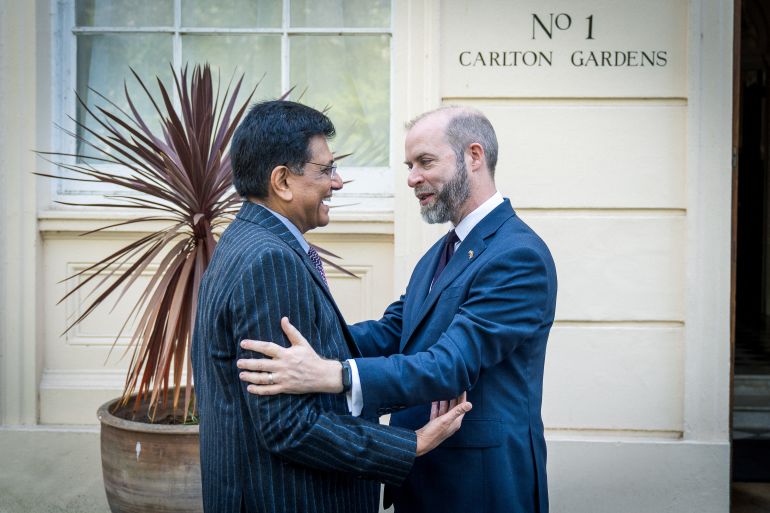 印度和英国达成“历史性”贸易协议,包括削减关税