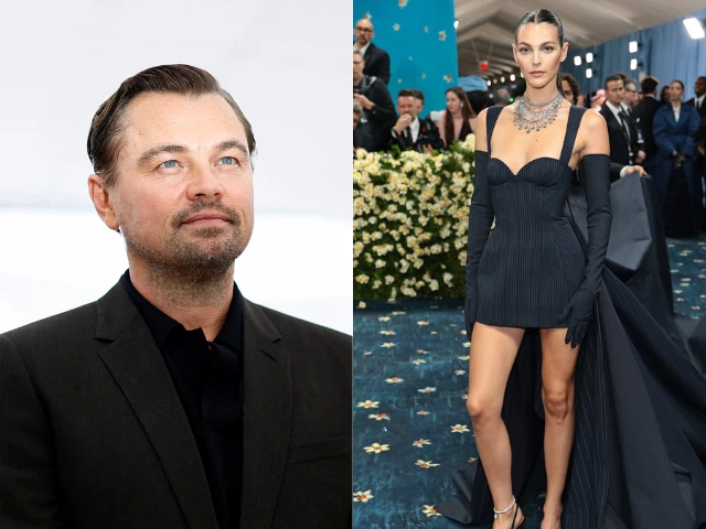 小李子没有走红毯,而是与维多利亚·塞雷蒂首次亮相Met Gala
