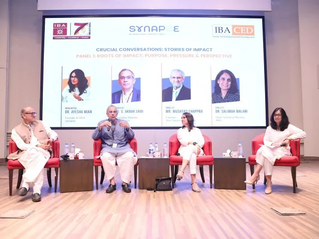 IBA-CED在“关键对话:影响的故事”上激发关于心理健康的对话和领导力