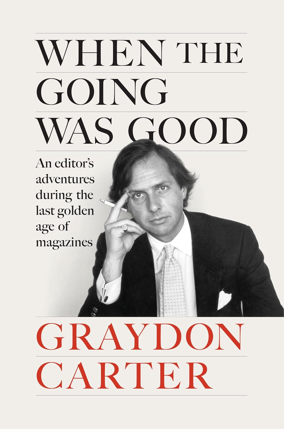 Cover of Graydon Carter's book, 